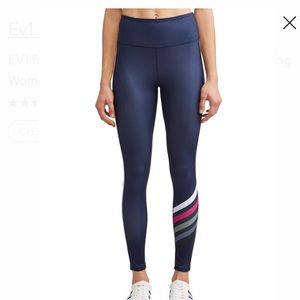Ev1 Blue Graphic Leggings